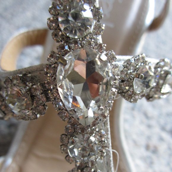 Refresh Beverly03 Metallic Rhinestone Espadrille - Picture 4 of 16